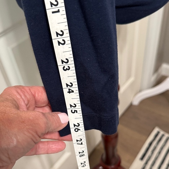 GAP Navy Blue, Boat Neck, Long Sleeve Tee - Picture 5 of 10